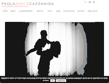 Tablet Screenshot of paolacazzaniga.com